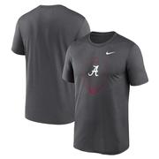 Alabama Nike Legend Football Icon Tee